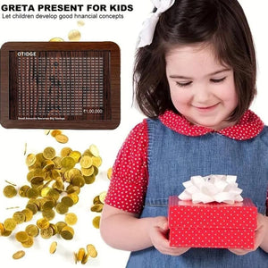 1 Lakh Money Saving Box with Numbers