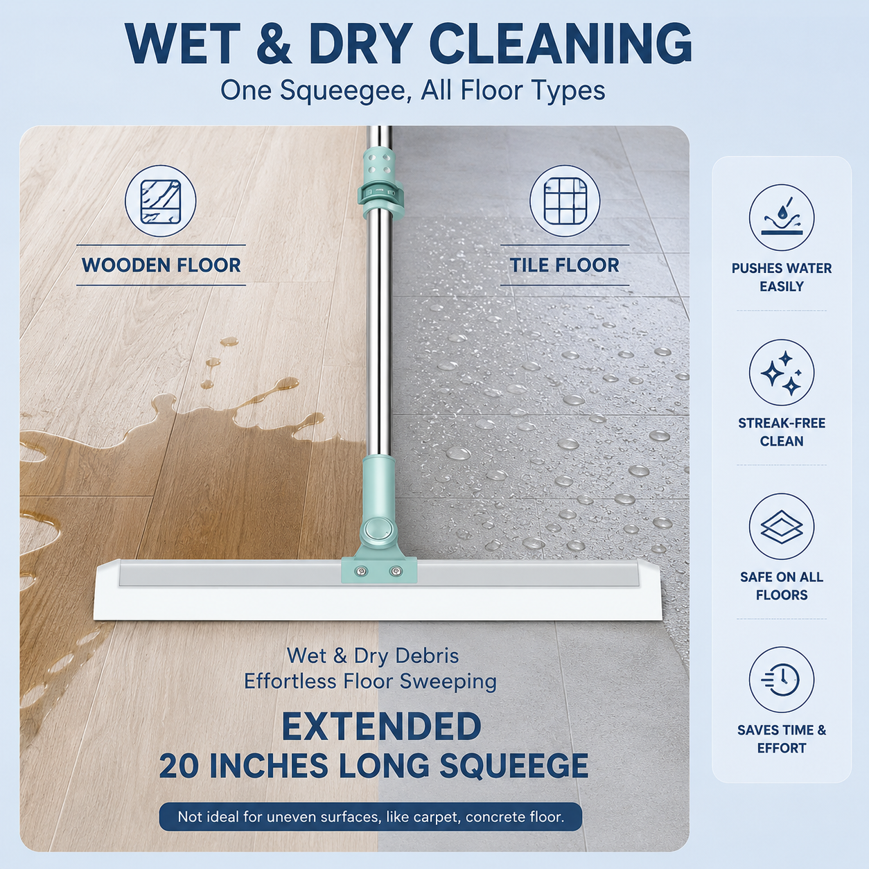 PADAR Magic Broom Sweeper for Floor Cleaning