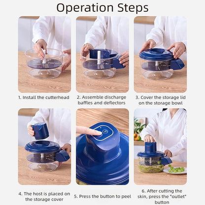 HARIRUP Multipurpose Automatic Fruit & Vegetable Peeler Machine