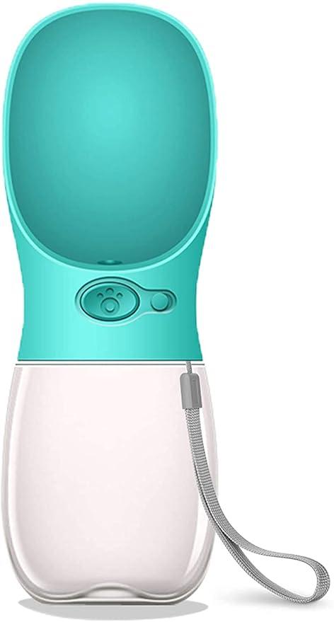 Large Dog Water Bottle for Walking or Outdoor Travel with Bowl Dispenser