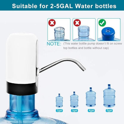 Automatic Wireless Water Bottle Can Dispenser Pump