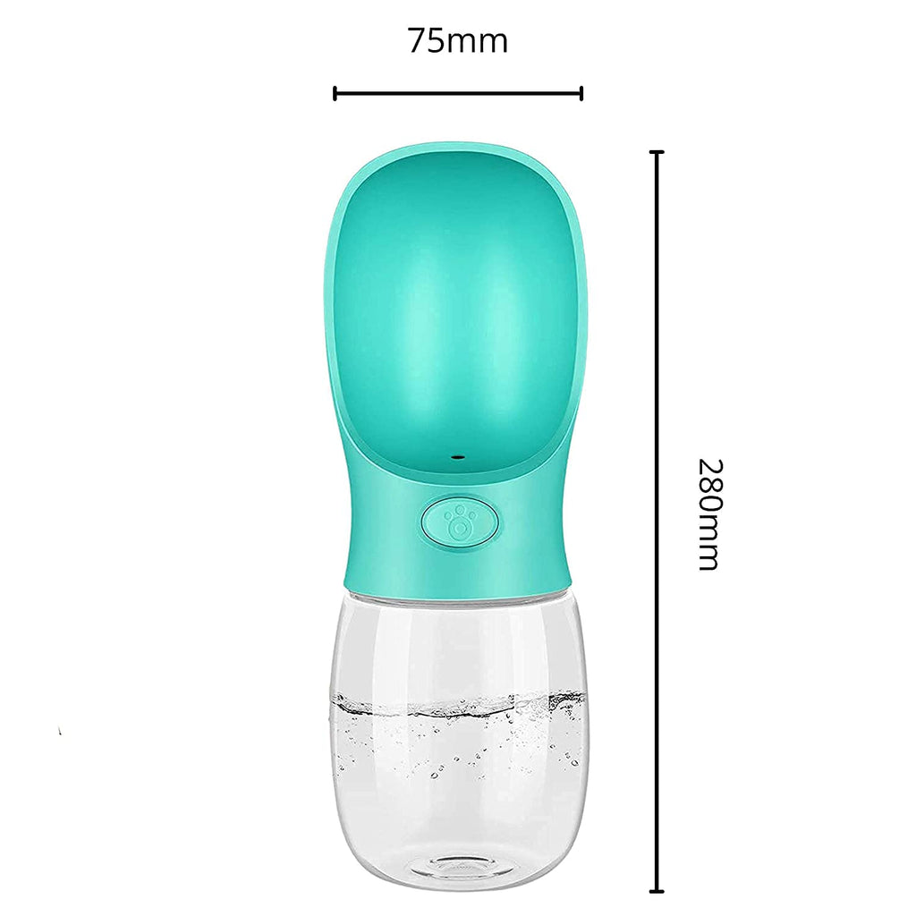 Large Dog Water Bottle for Walking or Outdoor Travel with Bowl Dispenser